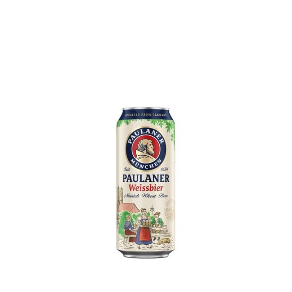 Paulaner Hefe-Weissbier Naturtrub v plechovce 5