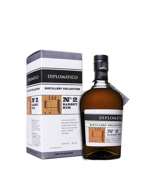Diplomático Distillery Collection No.2 Barbet Column Rum 47 Diplomático Distillery Collection No.2 Barbet Column Rum 47