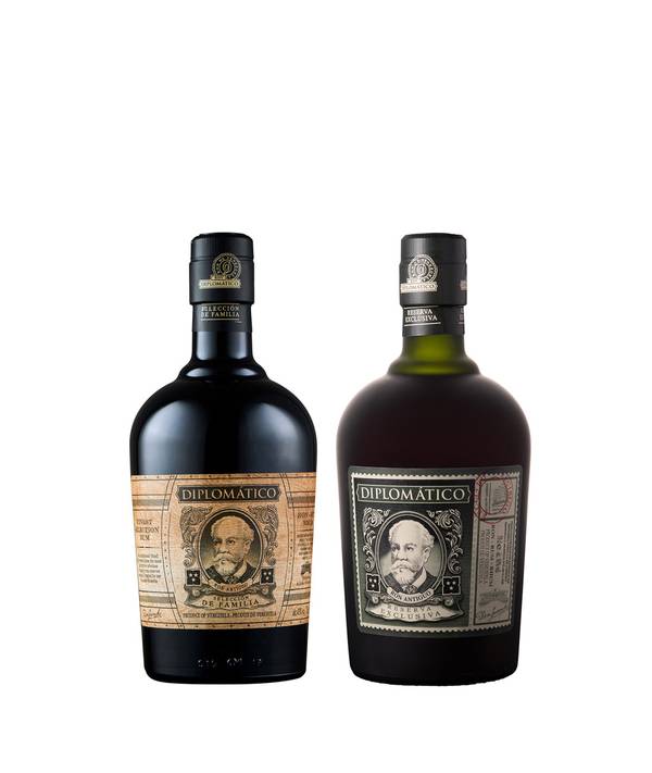 Zvýhodněný set = 1 ks Diplomático Reserva Exclusiva + 1 ks Diplomático Selección de Familia 41