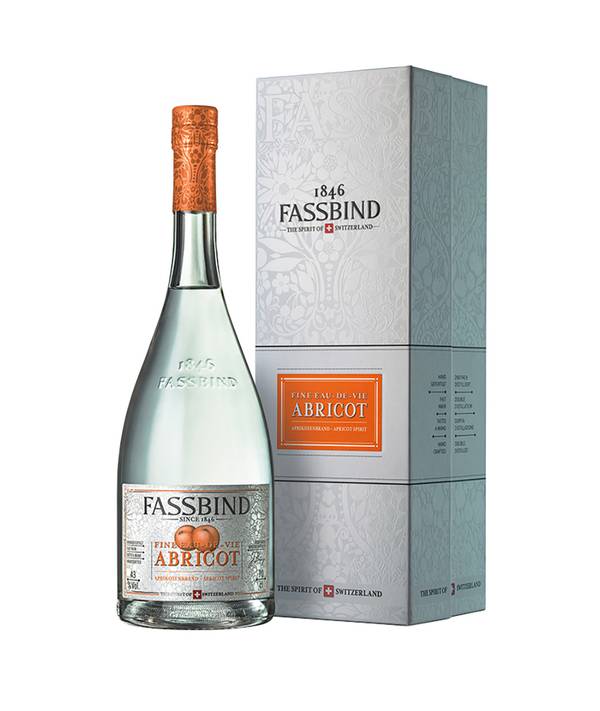 Fassbind Eau de Vie Abricot - Meruňka 43