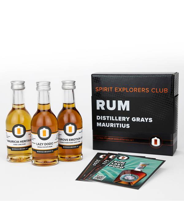 Spirit Explorers Club Distillery Grays Mauritius Mini Pack 44