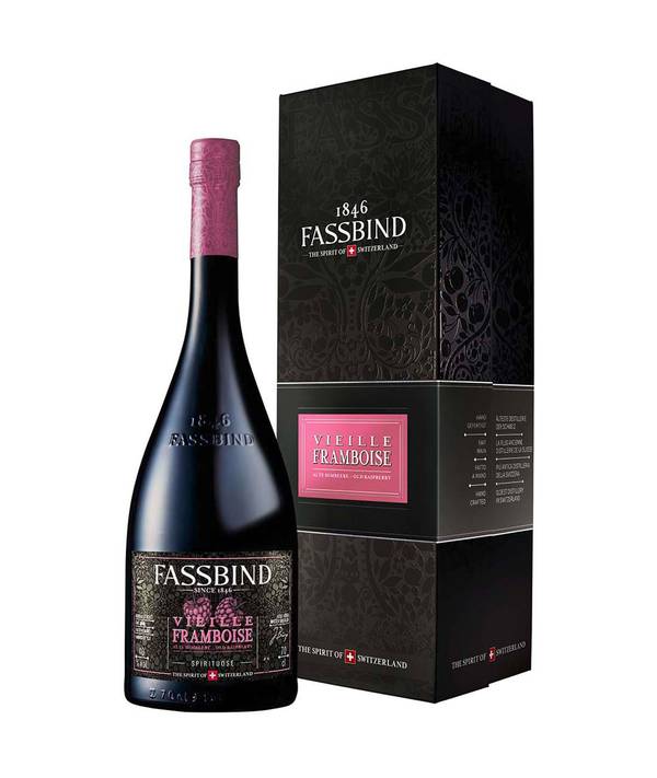 Fassbind Vieille Framboise - Stařená Malina Box 40