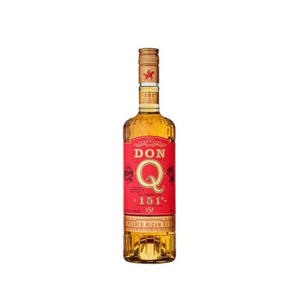 Don Q 151° Overproof  75