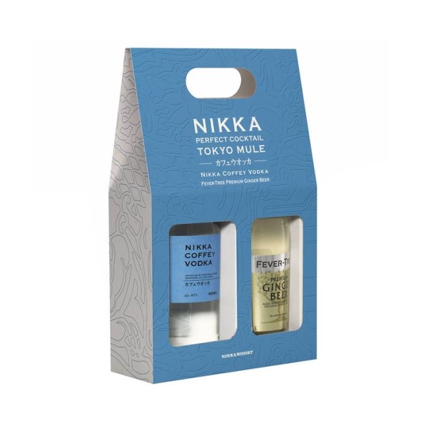 Nikka Coffey Vodka + Fever-Tree Ginger Beer Gift Box 40