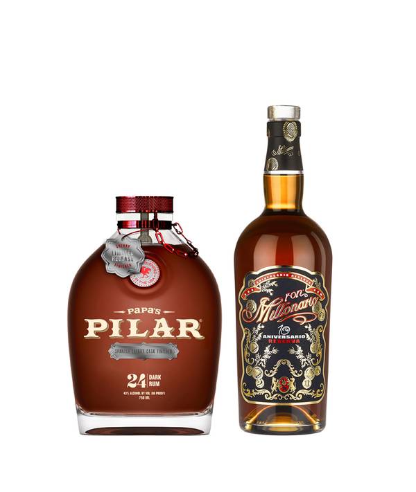 Zvýhodněný set = Papa's Pilar 24 Sherry Cask + Millonario 10 Aniversario Reserva 41 Zvýhodněný set = Papa's Pilar 24 Sherry Cask + Millonario 10 Aniversario Reserva 41