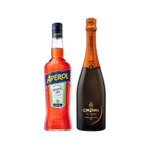 Zvýhodněný set = Aperol + Cinzano Pro-Spritz 1