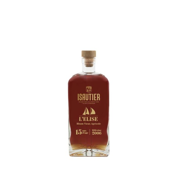 Isautier L&apos;Elise Rhum Vieux Agricole 2006 15 Y.O. 55