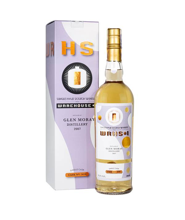 Warehouse #1 Glen Moray 2007 Single Cask No. 5656  52