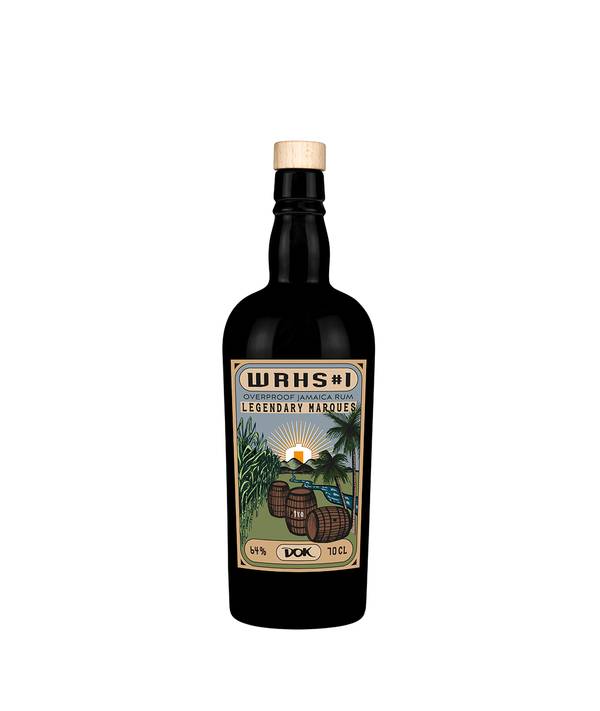 Warehouse #1 Overproof Rum Legendary Marques DOK 1 Y.O. 64