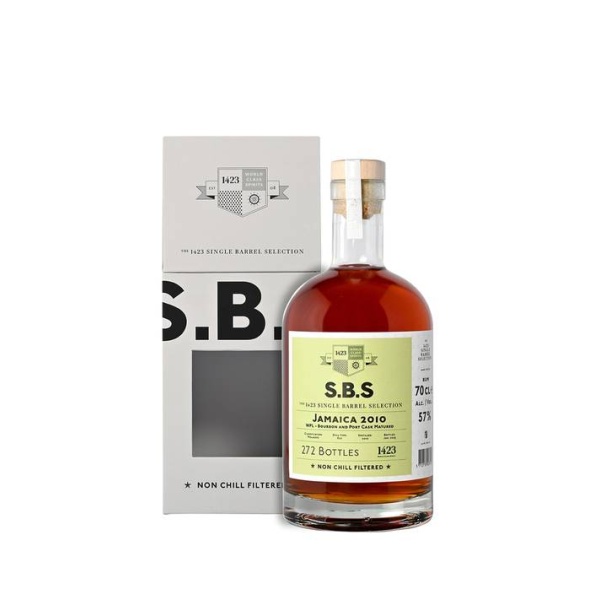 S.B.S. Jamaica 2010 WPL Bourbon and Port Cask Matured 57