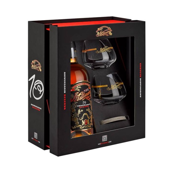 Millonario 10 Aniversario Reserva Gift Box 40