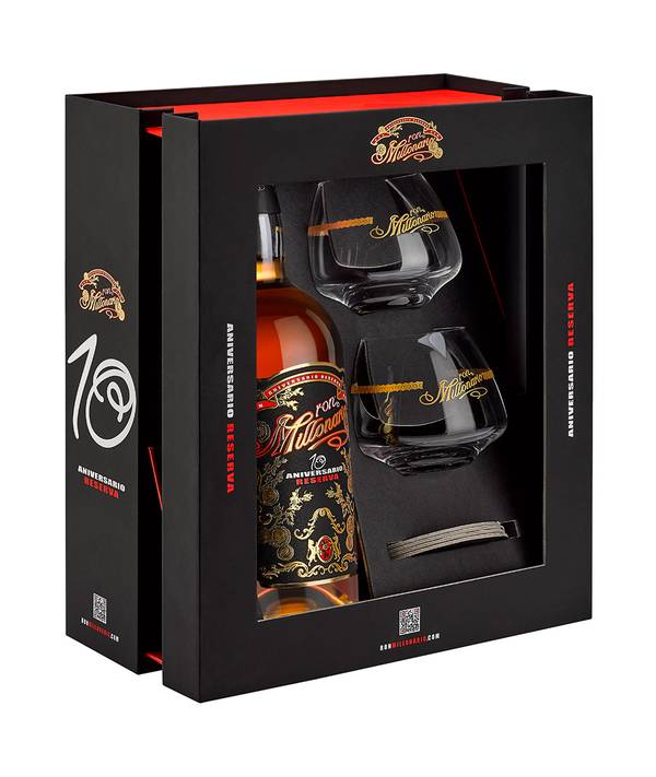 Millonario 10 Aniversario Reserva Gift Box 40