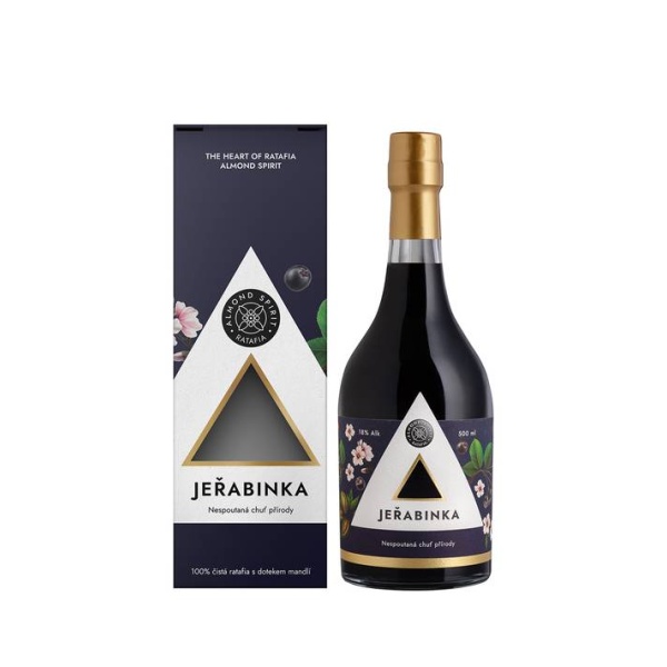 Ratafia Almond Spirit Jeřabinka Box 18