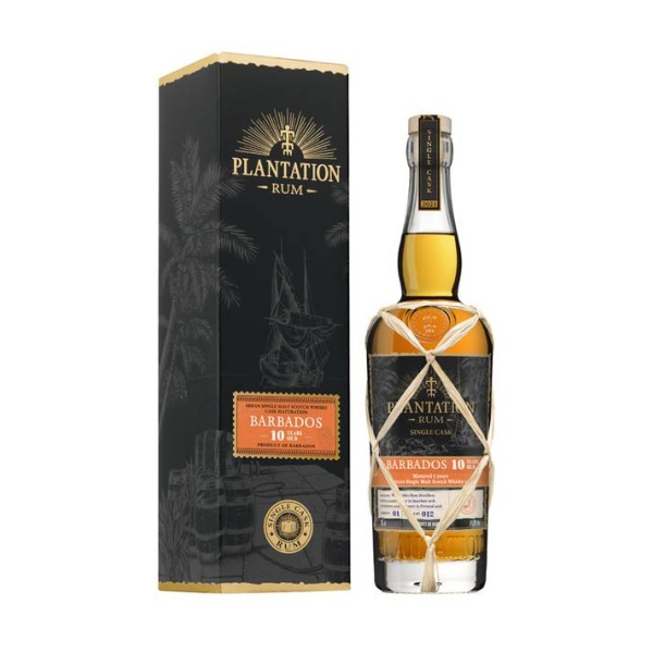 Plantation Single Cask Barbados 10 Y.O. Arran Single Malt 51