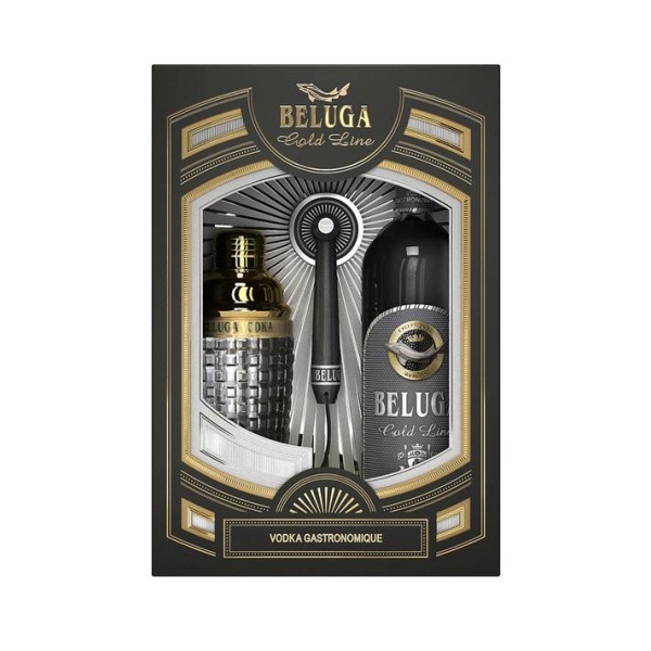 Beluga Gold Line Shaker Gift Box  40